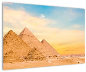 Obraz egyptských pyramíd (90x60 cm)