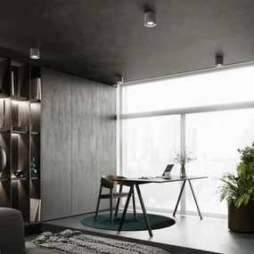 Sollux SL.1282 - Bodové svietidlo MIKA 1xGU10/10W/230V šedá