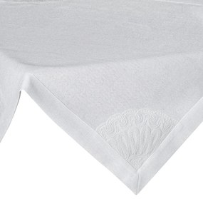 OBRUS BRENDA 85X85 CM BIELY