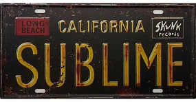 Ceduľa California Sublime
