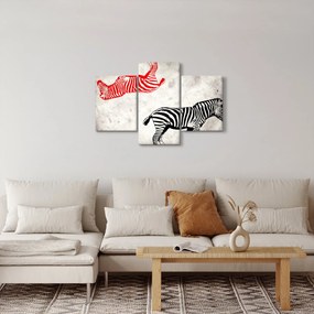 Obraz - Zebry (90x60 cm)