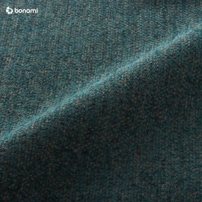 Tyrkysovomodrá rozkladacia rohová pohovka Miuform Scandic Lagom, pravý roh