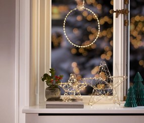 LED dekoračná hviezda, malá