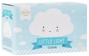 A Little Lovely Company Nočná LED lampička Mini Cloud White