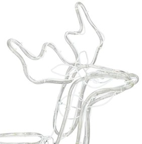 LED sob 85 cm – vianočná svetelná dekorácia Springos CL1218 (teplá biela)