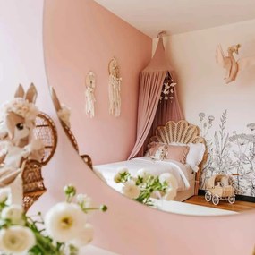 Tapeta kúzelná lúka čiernobiela 280x100 cm