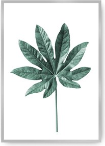 Plagát Leaf Emerald Green