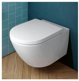 Villeroy & Boch Subway 3.0 - Combi Pack WC závesné TwistFlush + sedátko s poklopom SoftClosing, alpská biela 4670TS01