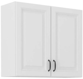 Kuchynská skrinka STILO biely mat/biely 80g-72 2f