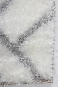 Koberec BOHO 654 sivý / krémový