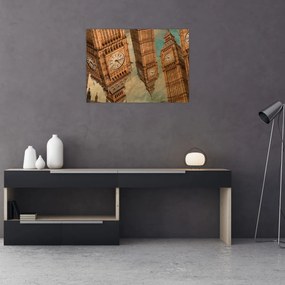 Sklenený obraz - Big Ben, Londýn (70x50 cm)
