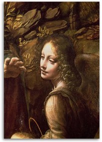 Gario Obraz na plátne Madona v jaskyni - Leonardo da Vinci, reprodukcia Rozmery: 80 x 120 cm
