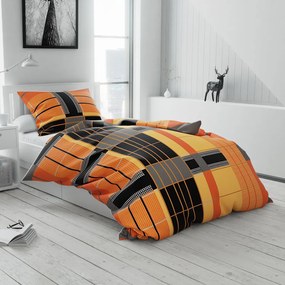 Bavlnené obliečky MARIKA oranžové