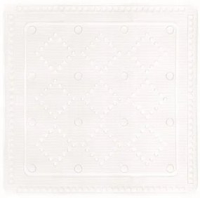 Protišmyková podložka do vane Kleine Wolke Arosa biela 55x55 cm 0221100002