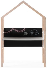 Detský písací stôl z borovicového dreva 40x100 cm Roxana – Marckeric