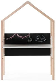 Detský písací stôl z borovicového dreva 40x100 cm Roxana – Marckeric