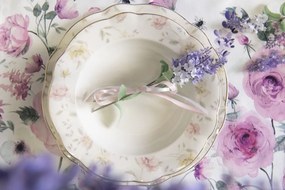 Jedálenský tanier Tea Wild Flower - Ø 26 * 2 cm