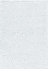 AKCIA: 120x170 cm Kusový koberec Fluffy Shaggy 3500 white, biela, obývacia izba, Ayyildiz