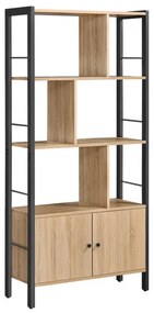 Úložná polica OSKAR LBC022B11 hnedá