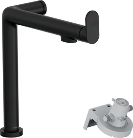 Hansgrohe Aqittura M91, filterSystem 240, 1jet, čierna matná, HAN-76804670
