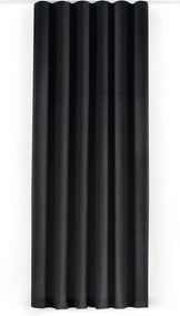 Čierny zamatový dimout záves 200x300 cm Velto – Filumi
