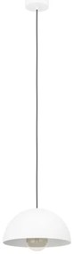 Eglo 901135 - Luster na lanku GAETANO 1xE27/40W/230V pr. 30 cm biela
