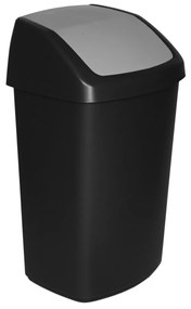 Curver Odpadkový kôš Swing 50 l, čierna, 50 l