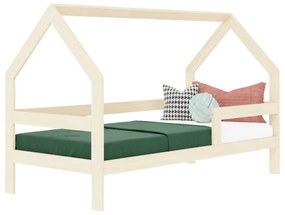 Domčeková posteľ SAFE 3v1 so zábranou 120x200 cm + matrac ADAPTIC