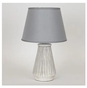 Stolná lampa 1xE14/40W/230V patina/šedá