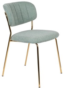 Svetlozelené jedálenské stoličky v súprave 2 ks Jolien - White Label