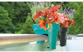 Prosperplast Kvetináč na zábradlie Lofly Railing terakota, 24,5 cm, 24,5 cm