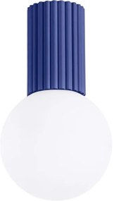 Sollux SL.1738 - Kúpeľňové stropné svietidlo HALO 1xG9/8W/230V IP44 modrá