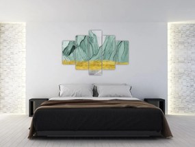 Obraz - Smaragdové hory N⁰1 (150x105 cm)