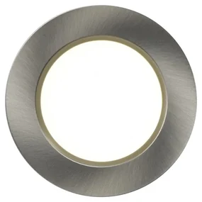 NORDLUX Sada 3x LED svetlo nad kuchynskú linku KITCHENIO, 2W, 6,4cm, okrúhle, strieborné
