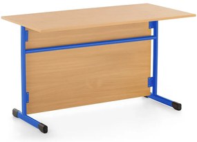 Učiteľská katedra bez zásuvky, svetlo modrá