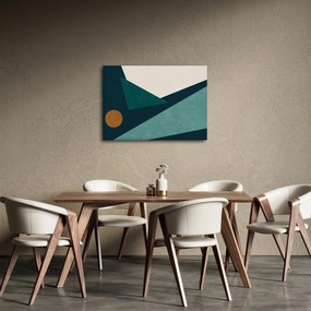 Obraz - Kubistická abstrakcia (70x50 cm)