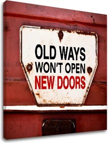 Motivačný obraz na stenu Old ways_002