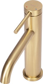 Rea Clif, umývadlová batéria h-205, zlatá matná, REA-B5323