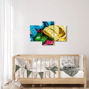 Obraz farebných metrov (90x60 cm)