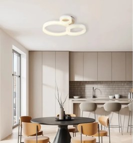 Globo 48046D4 - LED stropné svietidlo ZARA LED/24W/230V 3000K 40,5x51 cm