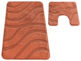 Sada kúpeľňových koberčekov Montana Symphony Ginger