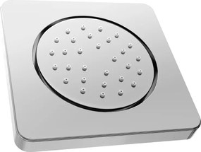 Mexen - podmietková sprchová tryska, štvorcová, 130x130 mm, chrómová, 79366-00