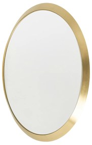Arezzo nástenné zrkadlo mosadzné  Ø100 cm