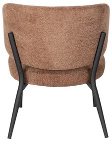 Oranžovohnedé kreslo Sanne – White Label