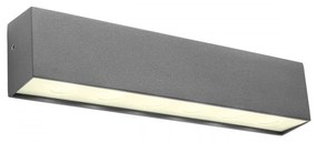 Redo 90394 - LED Vonkajšie nástenné svietidlo OMNIA LED/12W/230V 3000K IP54 šedá