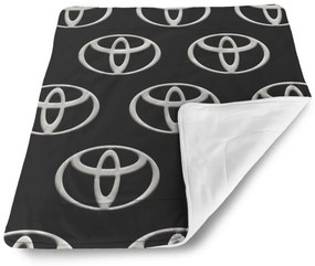 Sablio Deka pre bábätko Toyota Pattern - 80x100 cm