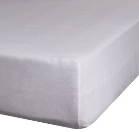 BAVLNENÉ PRESTIERADLO S GUMOU ADELA 220X200X25 CM SVETLOSIVÁ