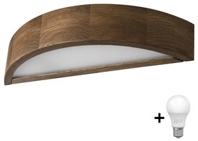 Brilagi - LED nástenné svietidlo CARVALHO 1xE27/60W/230V dub orech