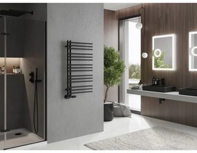 Mexen Neptun, vykurovacie teleso 900 x 500 mm, 369 W, čierna, W101-0900-500-00-70