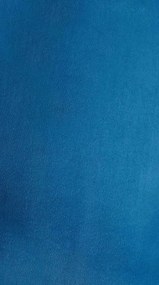 Jedálenská stolička Lewes - zamat - Tmavo modrá